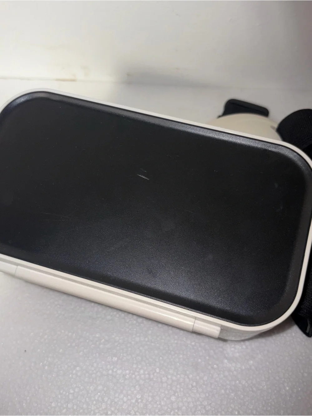 Sharper Image White and Black Mobile VR Headset